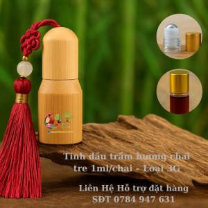 Tinh dầu trầm hương chai tre 1ml/chai – Loại 3G